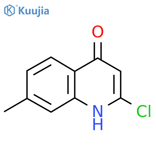 2-Chloro-7-methylquinolin-4-ol structure