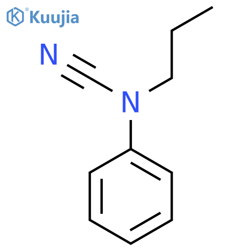 Cyanamide, N-phenyl-N-propyl- structure