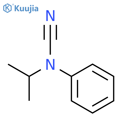 Cyanamide, (1-methylethyl)phenyl- structure