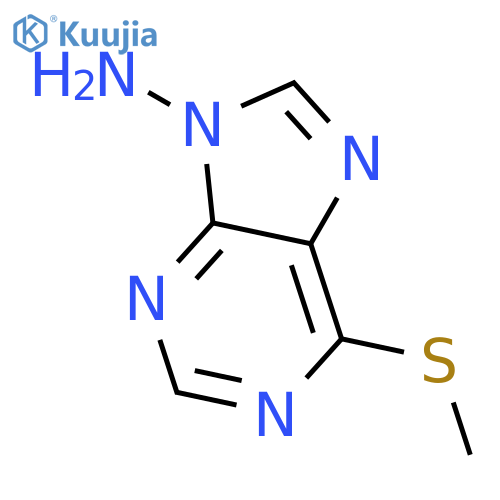 9H-Purin-9-amine,6-(methylthio)- structure