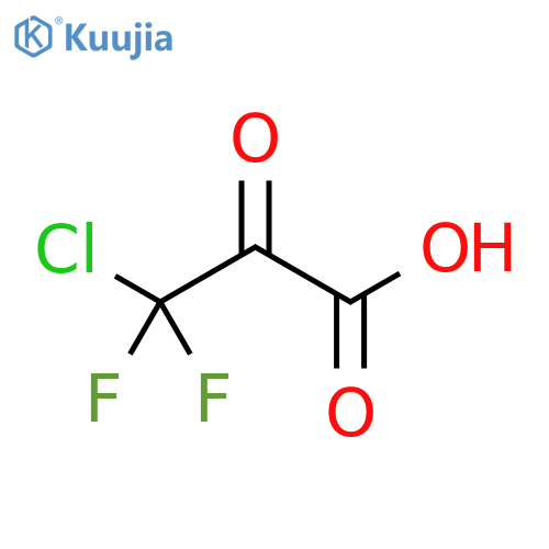 Propanoic acid, 3-chloro-3,3-difluoro-2-oxo- structure