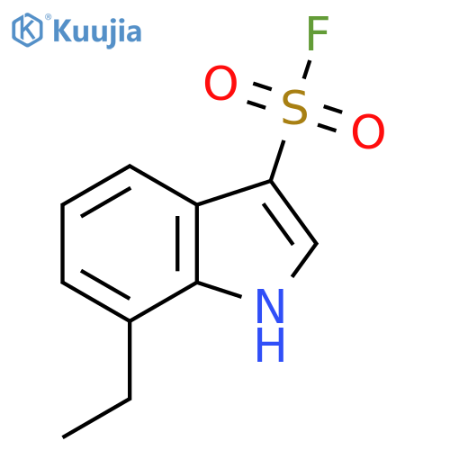 1H-Indole-3-sulfonyl fluoride, 7-ethyl- structure