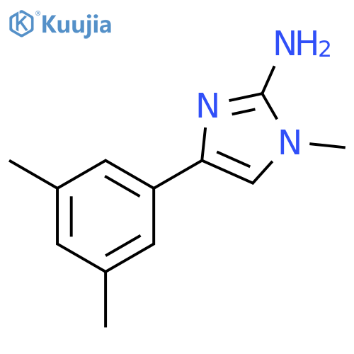 1H-Imidazol-2-amine, 4-(3,5-dimethylphenyl)-1-methyl- structure