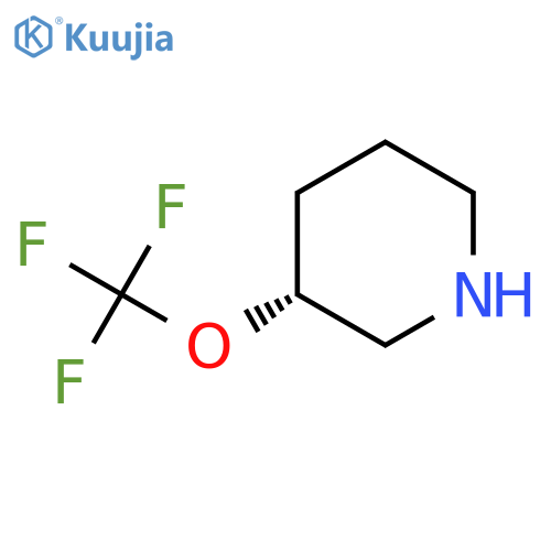 (3R)-3-(trifluoromethoxy)piperidine structure