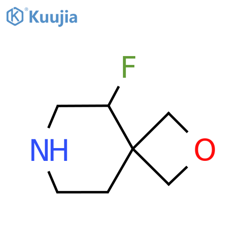 5-Fluoro-2-oxa-7-azaspiro[3.5]nonane structure