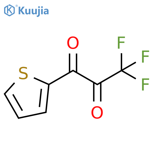 1,2-Propanedione, 3,3,3-trifluoro-1-(2-thienyl)- structure