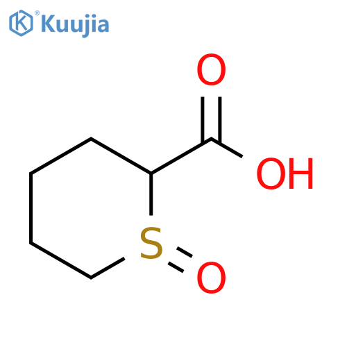 1-oxo-1lambda4-thiane-2-carboxylic acid structure