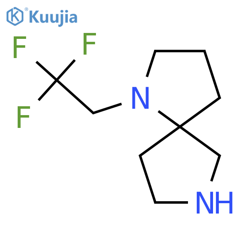 1-(2,2,2-trifluoroethyl)-1,7-diazaspiro4.4nonane structure