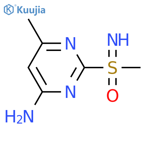 (4-amino-6-methylpyrimidin-2-yl)(imino)methyl-lambda6-sulfanone structure