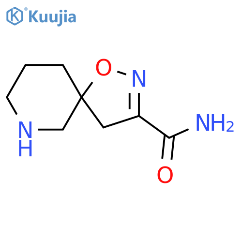 1-oxa-2,7-diazaspiro4.5dec-2-ene-3-carboxamide structure