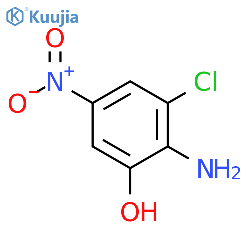 Phenol, 2-amino-3-chloro-5-nitro- structure