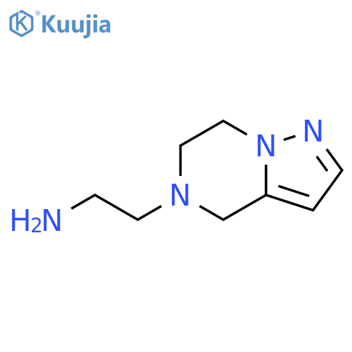2-(6,7-dihydropyrazolo[1,5-a]pyrazin-5(4H)-yl)ethan-1-amine structure