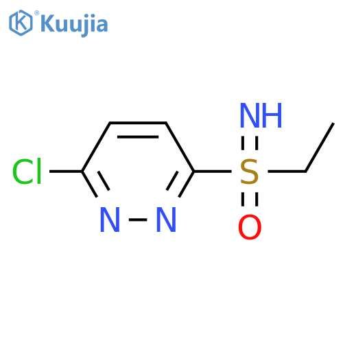 (6-chloropyridazin-3-yl)(ethyl)imino-lambda6-sulfanone structure