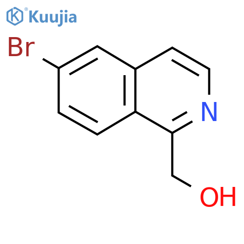 (6-Bromoisoquinolin-1-yl)methanol structure