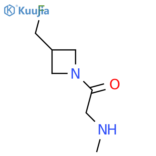 1-(3-(Fluoromethyl)azetidin-1-yl)-2-(methylamino)ethan-1-one structure