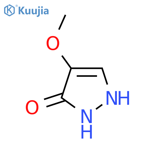 4-methoxy-1H-pyrazol-3-ol structure