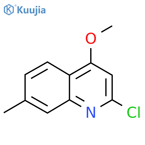 2-Chloro-4-methoxy-7-methylquinoline structure