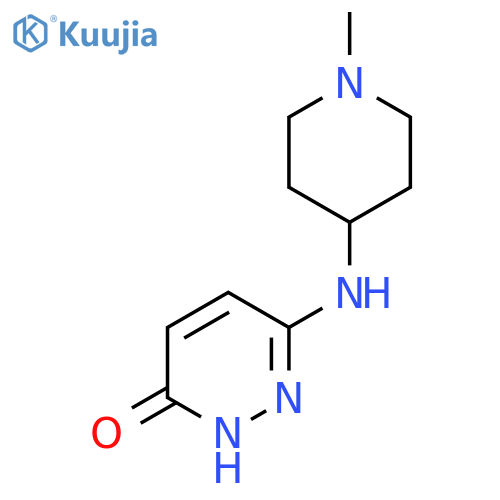 6-((1-Methylpiperidin-4-yl)amino)pyridazin-3-ol structure