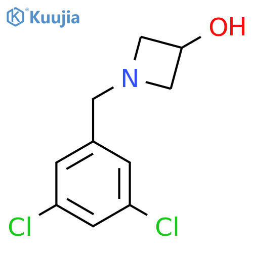 1-(3,5-Dichlorobenzyl)azetidin-3-ol structure