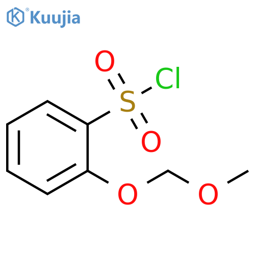 2-(methoxymethoxy)benzene-1-sulfonyl chloride structure