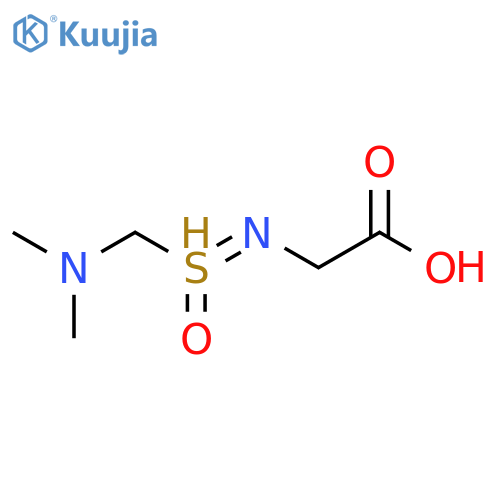 2-{(dimethylamino)(methyl)oxo-lambda6-sulfanylideneamino}acetic acid structure