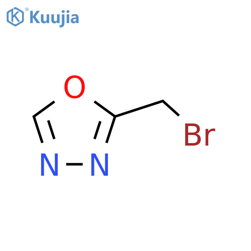 2-(Bromomethyl)-1,3,4-oxadiazole structure