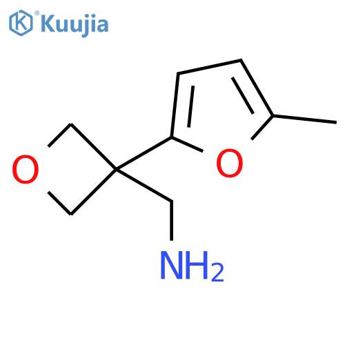 3-Oxetanemethanamine, 3-(5-methyl-2-furanyl)- structure