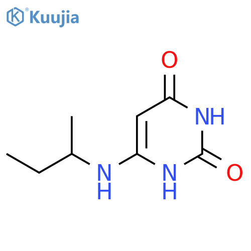 6-(Sec-butylamino)pyrimidine-2,4(1H,3H)-dione structure