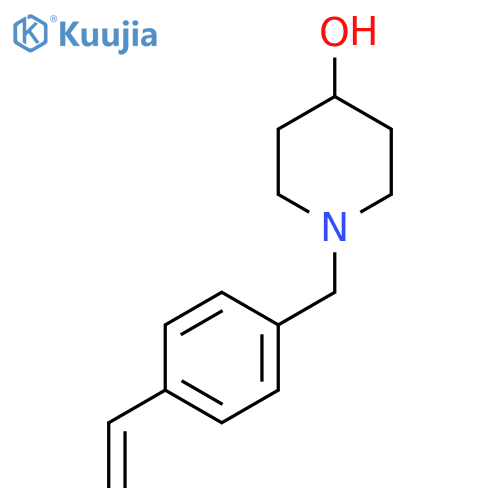 1-(4-Vinylbenzyl)piperidin-4-ol structure