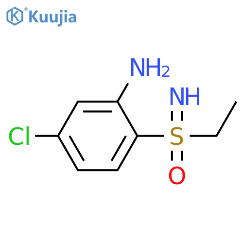 (2-amino-4-chlorophenyl)(ethyl)imino-lambda6-sulfanone structure