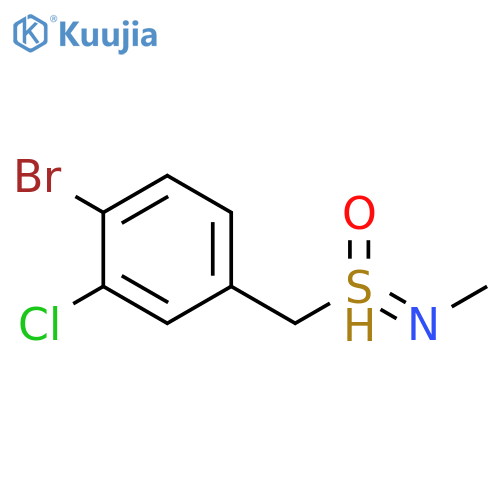 (4-bromo-3-chlorophenyl)(methyl)oxo-lambda6-sulfanylidene(methyl)amine structure