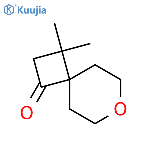 3,3-dimethyl-7-oxaspiro[3.5]nonan-1-one structure