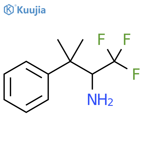 1,1,1-trifluoro-3-methyl-3-phenylbutan-2-amine structure