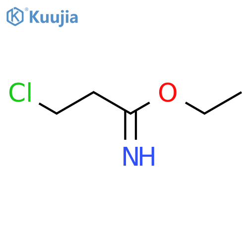 ethyl 3-chloropropanecarboximidate structure