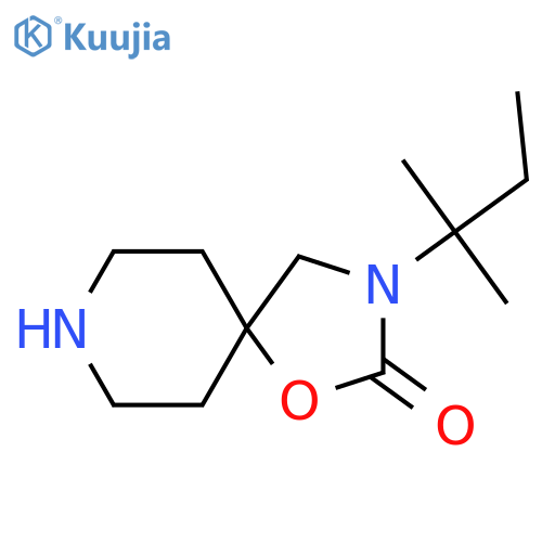 3-(1,1-Dimethylpropyl)-1-oxa-3,8-diazaspiro[4.5]decan-2-one structure