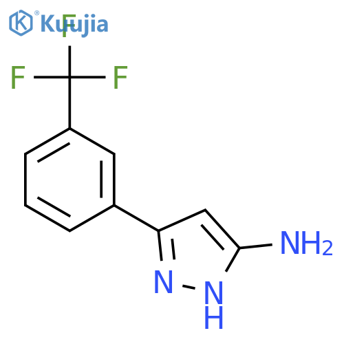 3-3-(Trifluoromethyl)phenyl-1h-pyrazol-5-ylamine structure