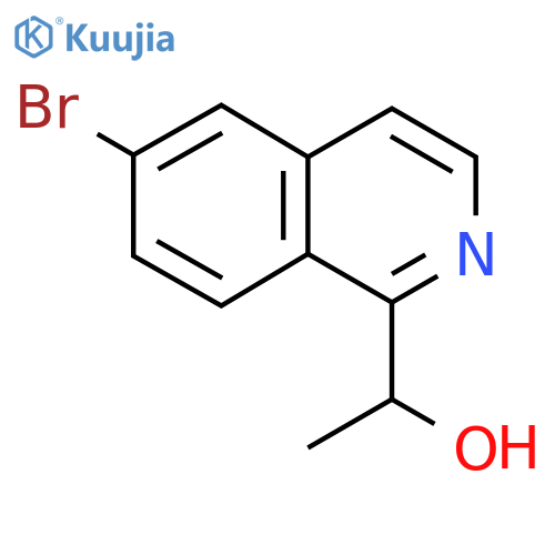 1-(6-Bromoisoquinolin-1-yl)ethanol structure
