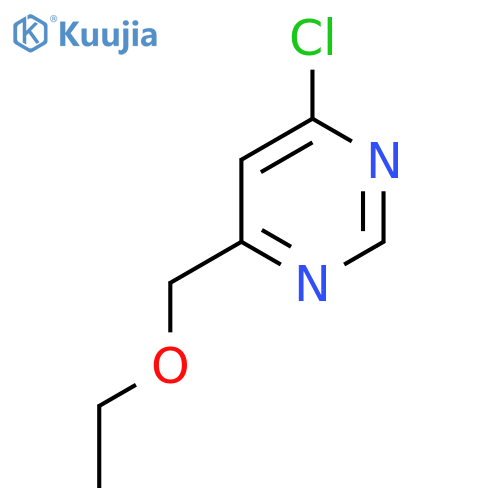 4-Chloro-6-(ethoxymethyl)pyrimidine structure