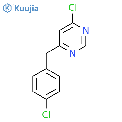 4-Chloro-6-(4-chlorobenzyl)pyrimidine structure