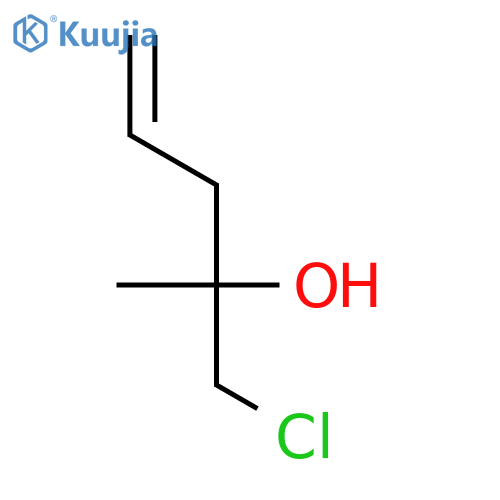 4-Penten-2-ol, 1-chloro-2-methyl- structure
