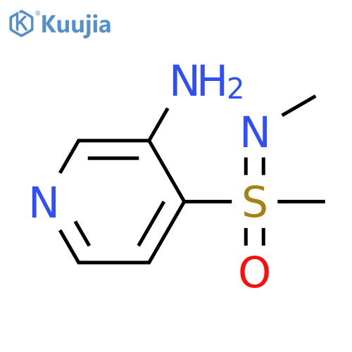 4-methyl(methylimino)oxo-lambda6-sulfanylpyridin-3-amine structure