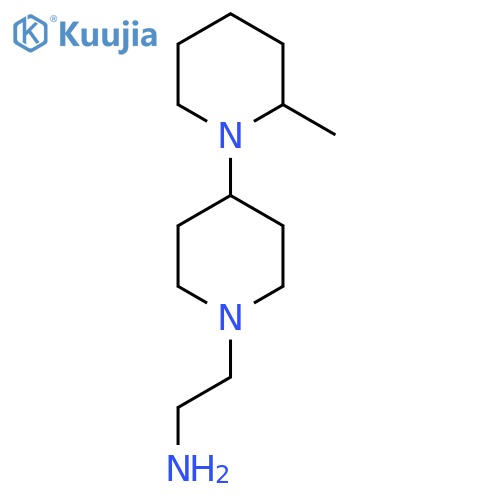 2-[4-(2-Methylpiperidin-1-yl)piperidin-1-yl]ethan-1-amine structure