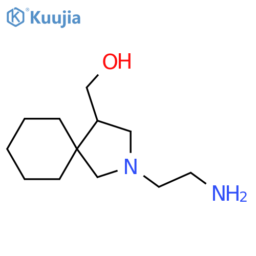 (2-(2-Aminoethyl)-2-azaspiro[4.5]decan-4-yl)methanol structure