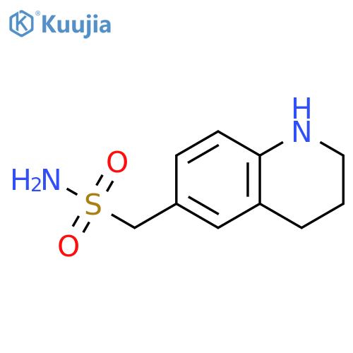 (1,2,3,4-tetrahydroquinolin-6-yl)methanesulfonamide structure