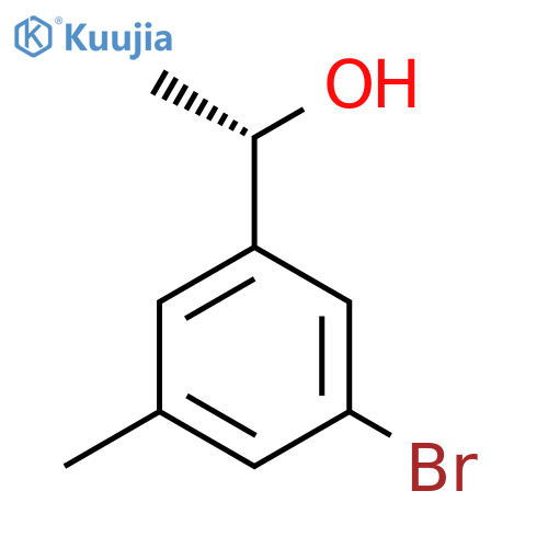 (1S)-1-(3-bromo-5-methylphenyl)ethan-1-ol structure