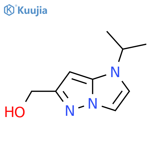 (1-isopropyl-1H-imidazo[1,2-b]pyrazol-6-yl)methanol structure
