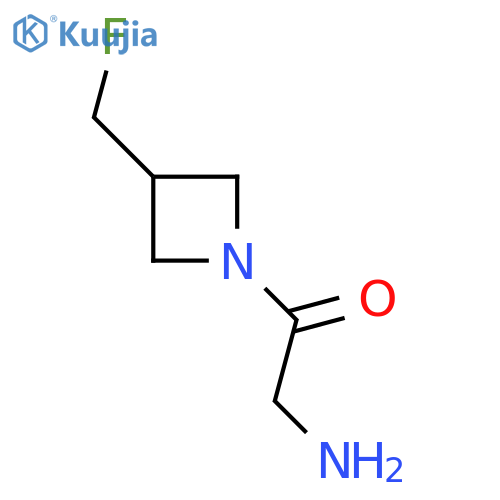 2-Amino-1-(3-(fluoromethyl)azetidin-1-yl)ethan-1-one structure