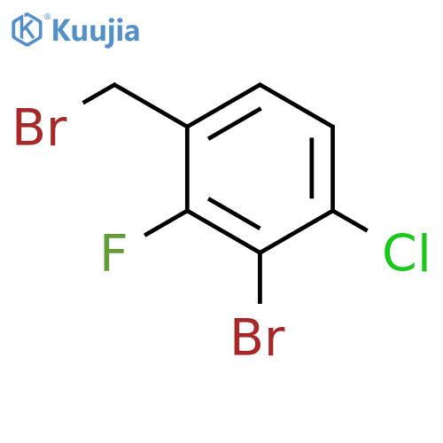 3-Bromo-4-chloro-2-fluorobenzyl
bromide structure