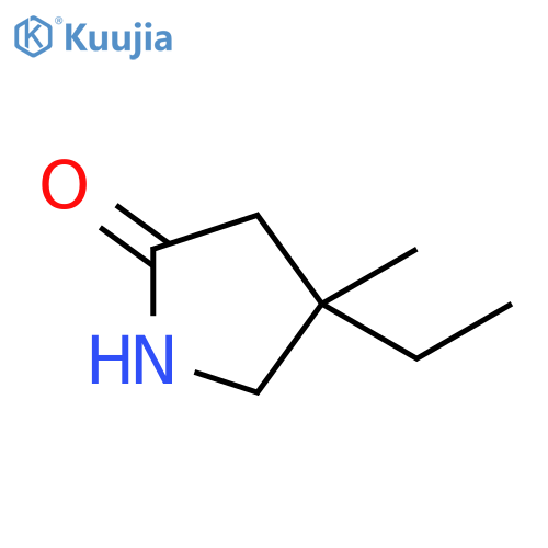 4-ethyl-4-methylpyrrolidin-2-one structure