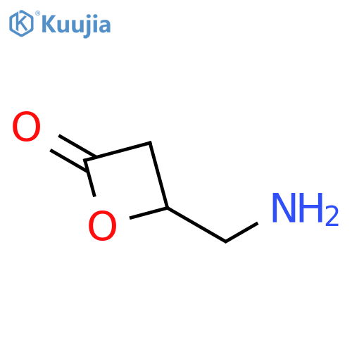 4-(aminomethyl)oxetan-2-one structure